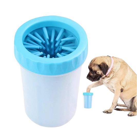 🐾 GleeKart® Pet Paw Cleaner — Portable Dog Paw Washer Cup with Soft Silicone Bristles