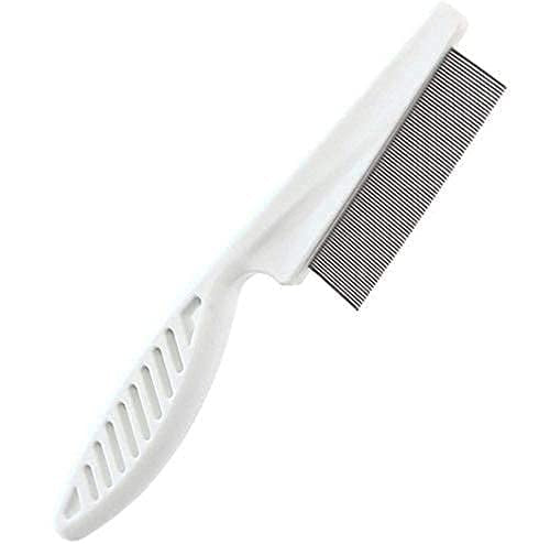 GleeKart® Stainless Steel Pet Grooming Comb - Effective Flea, Tick, and Tear Stain Removal