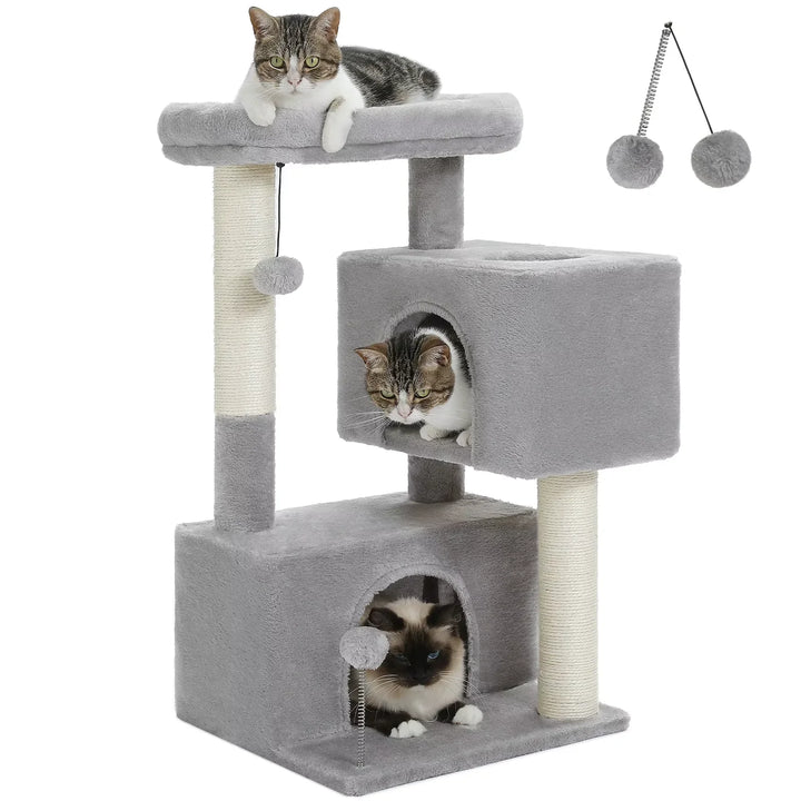 Cat Tree for Large Cats Cat Tower for Indoor - GleeKart