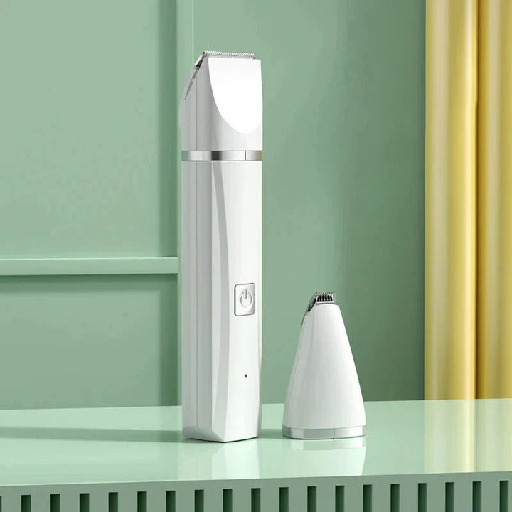 4 in 1 Electric Pet Grooming Kit - Hair Trimmer, Clippers, Nail Grinder for Cats & Dogs - GleeKart