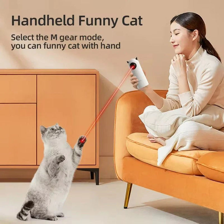 Automatic Cat Toy – Interactive Smart LED Laser - GleeKart