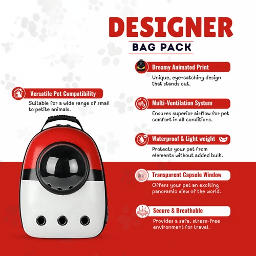 Portable Light - Weight Waterproof Pet Travel Carrier - GleeKart