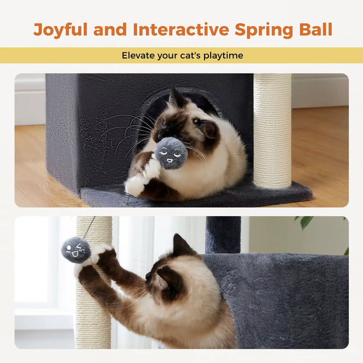 Cat Tree for Large Cats Cat Tower for Indoor - GleeKart
