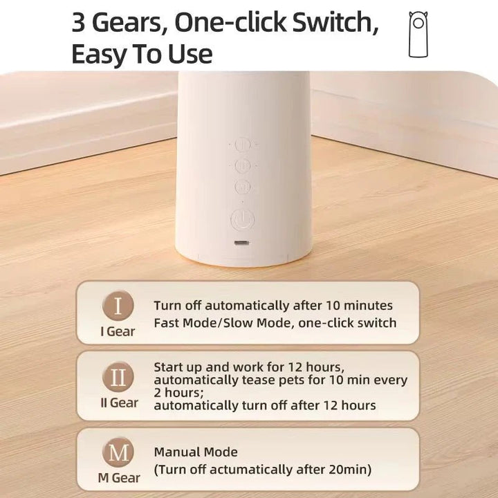 Automatic Cat Toy – Interactive Smart LED Laser - GleeKart