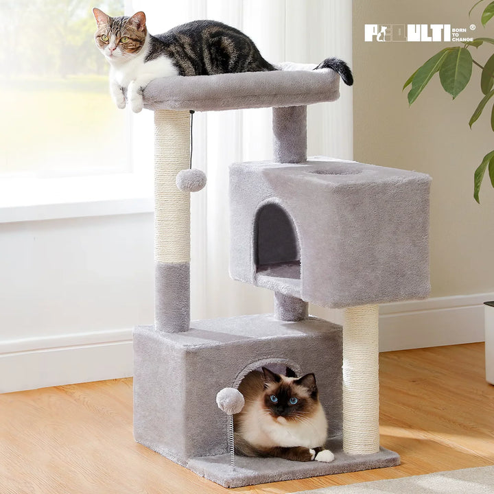 Cat Tree for Large Cats Cat Tower for Indoor - GleeKart