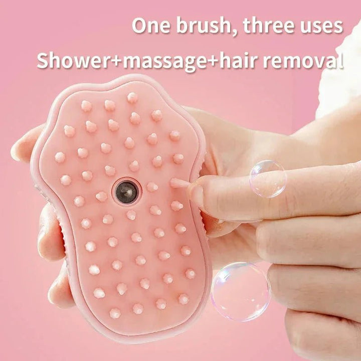 Electric Cat Steam Brush – 3 - In - 1 Pet Grooming Comb with Water Spray for Cats and Dogs, USB Rechargeable - GleeKart