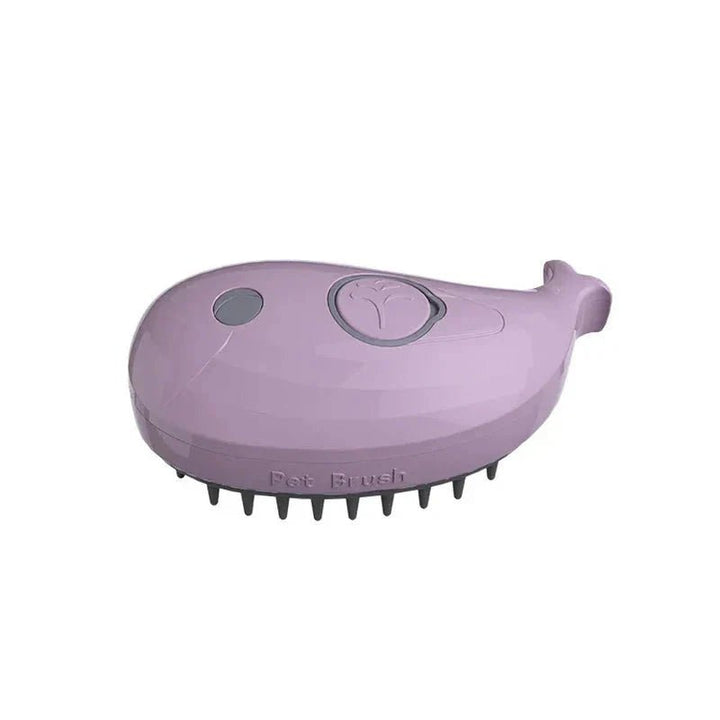 Electric Cat Steam Brush – 3 - In - 1 Pet Grooming Comb with Water Spray for Cats and Dogs, USB Rechargeable - GleeKart