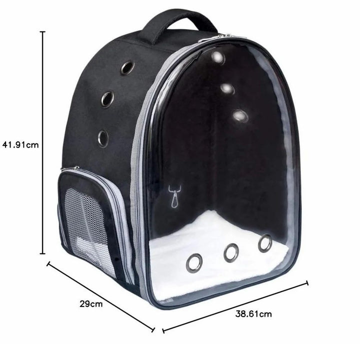 Polyester Pet Carrier Backpack Bag, Medium - GleeKart